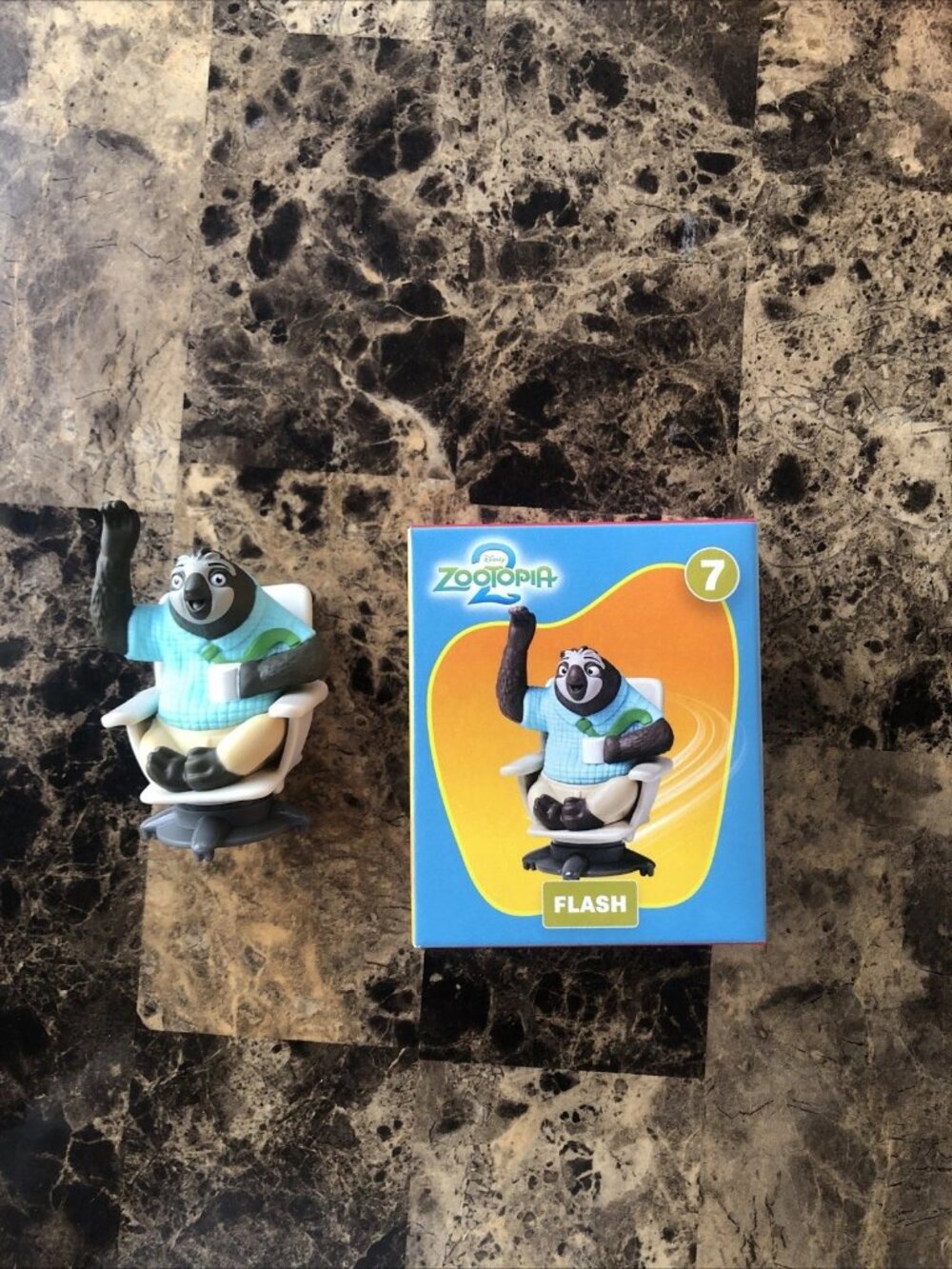McDonald's Happy Meal Toy Flash #7 - Disney Zootopia 2 With BOX
